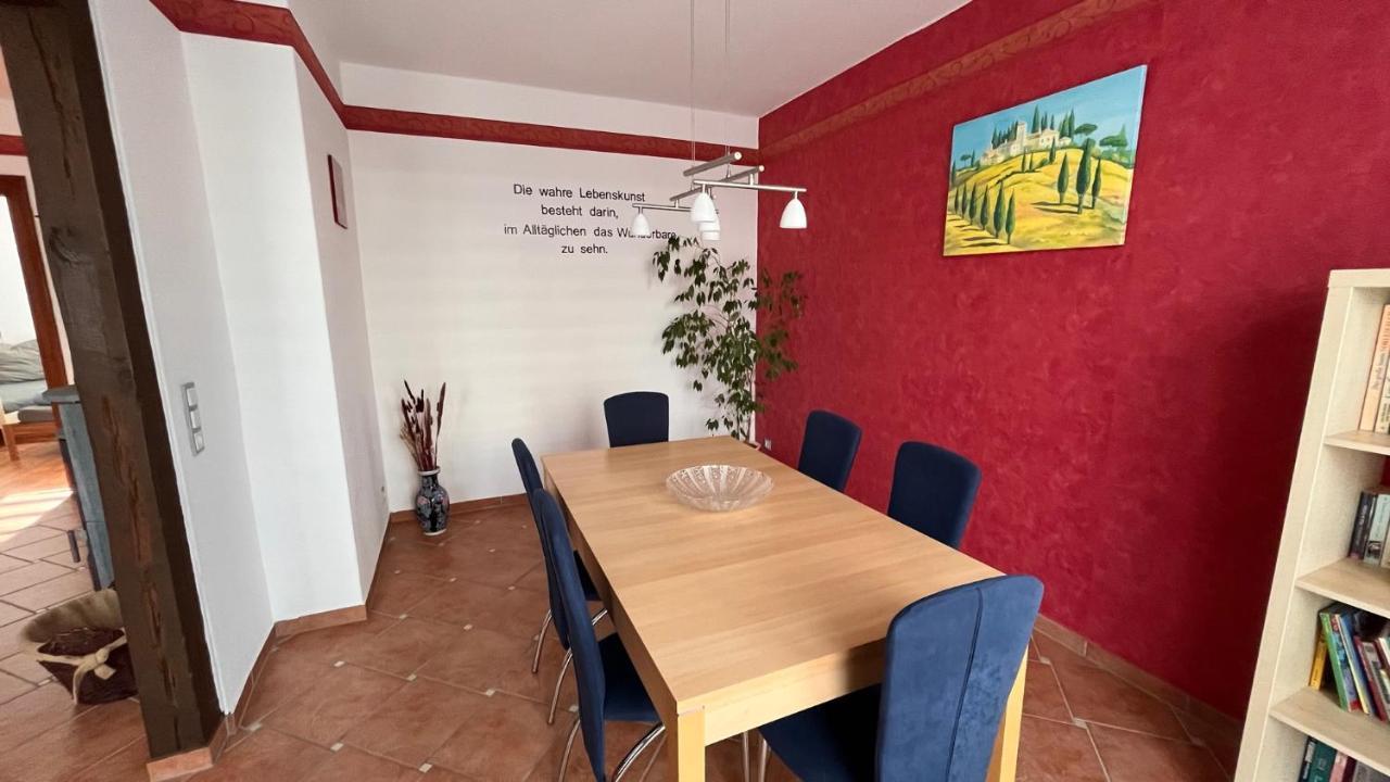 Ferienwohnung Am Bodetal Mit Wallbox Fuer E-Auto Thale Luaran gambar